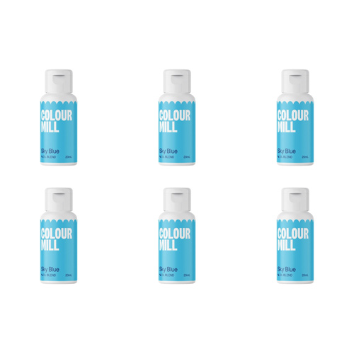 Colour Mill Sky Blue - Oil Based Colouring 20ml (Bulk Buy Pack Of 6)