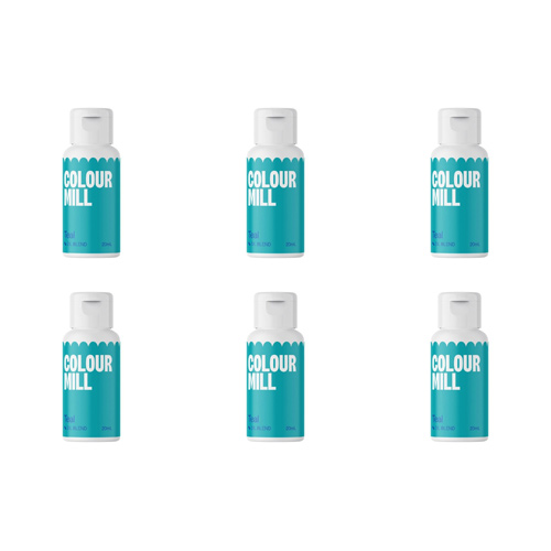 Colour Mill Teal - Oil Based Colouring 20ml (Bulk Buy Pack Of 6)
