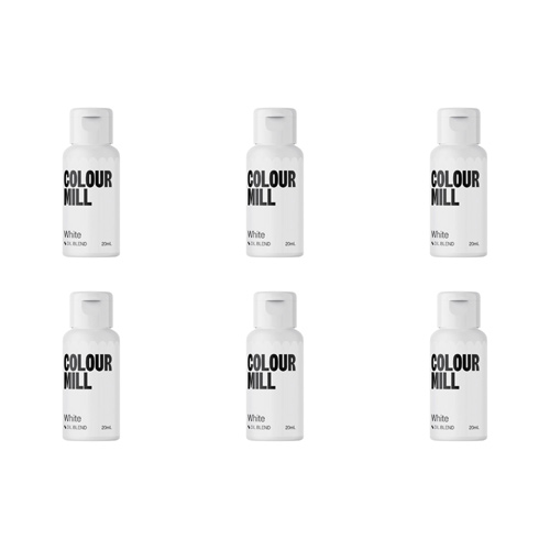 Colour Mill White - Oil Based Colouring 20ml (Bulk Buy Pack Of 6)