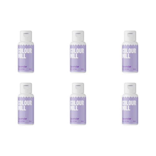 Colour Mill Lavender - Oil Based Colouring 20ml (Bulk Buy Pack Of 6)