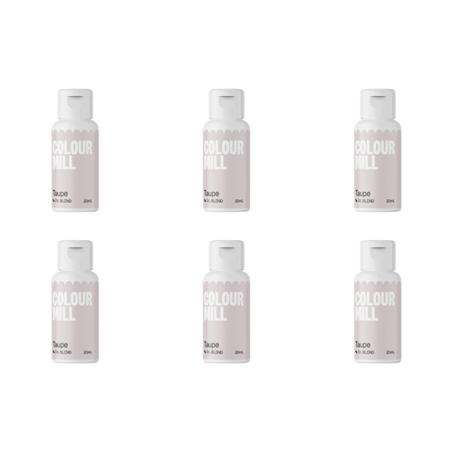 Colour Mill Taupe - Oil Based Colouring 20ml (Bulk Buy Pack Of 6)