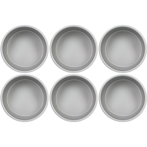 PME 8 Inch - 2 Inch Deep Round Cake Pan (Bulk Buy Pack Of 6)