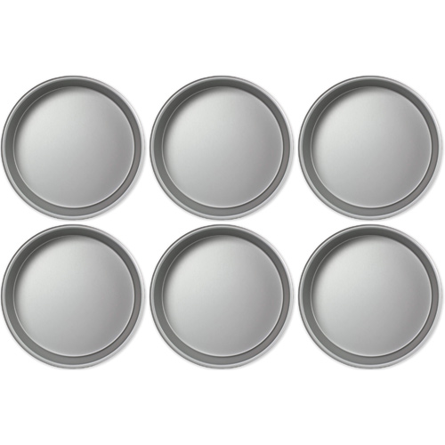 PME 4 x 4 Inch Deep Round Seamless Baking Tin (Bulk Buy Pack Of 6)