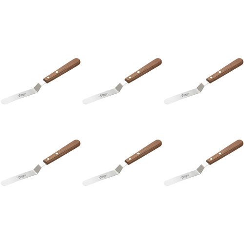 Ateco Cranked Palette Knife 4.5 Inches (Bulk Buy Pack Of 6)