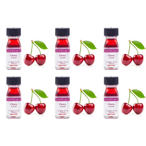LorAnn Cherry - Food Flavouring 1 Dram (Bulk Buy Pack Of 6)