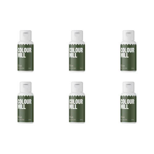 Colour Mill Olive - Oil Based Colouring 20ml (Bulk Buy Pack Of 6)