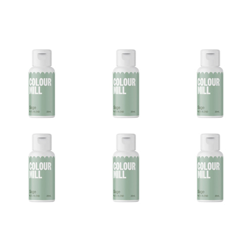 Colour Mill Sage - Oil Based Colouring 20ml (Bulk Buy Pack Of 6)
