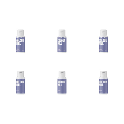 Colour Mill Violet - Oil Based Colouring 20ml (Bulk Buy Pack Of 6)