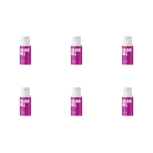 Colour Mill Fuchsia - Oil Based Colouring 20ml (Bulk Buy Pack Of 6)