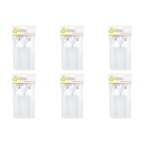 Wilton Mini Melting Bottles Pack Of 2 (Bulk Buy Pack Of 6)