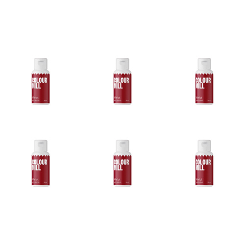 Colour Mill Merlot - Oil Based Colouring 20ml (Bulk Buy Pack Of 6)