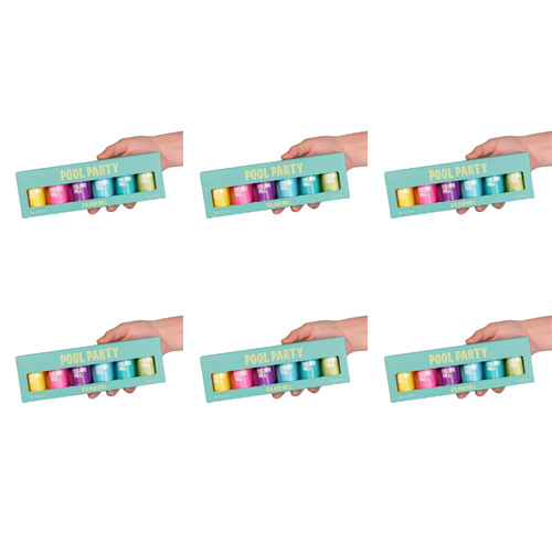 Colour Mill Pool Party Gift Set Of 6 - Oil Based Colouring 20ml (Bulk Buy Pack Of 6)