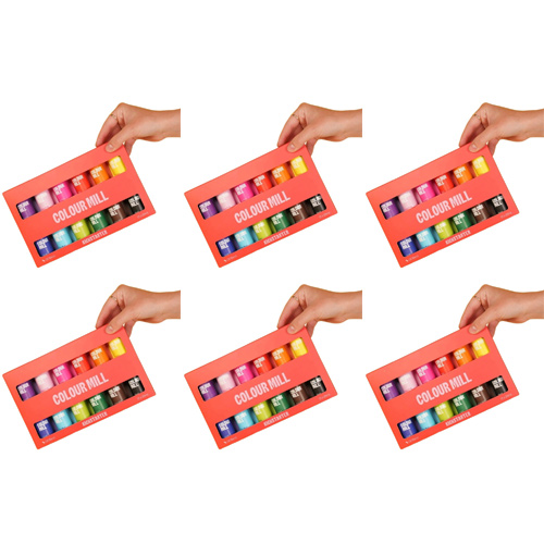 Colour Mill Kickstarter Gift Set Of 12 - Oil Based Colouring 20ml (Bulk Buy Pack Of 6)