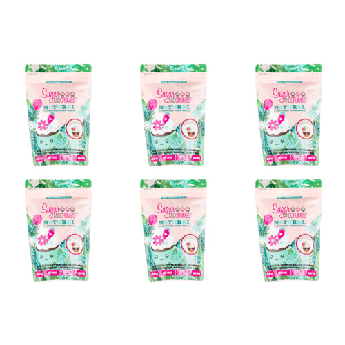 Sugar & Crumbs Coconut Icing Sugar 500g (Bulk Buy Pack Of 6)