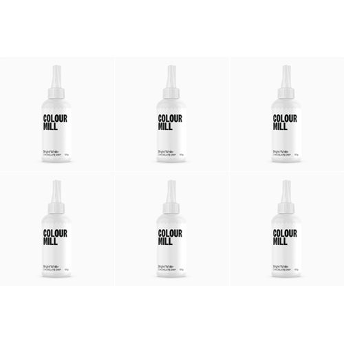 Colour Mill Bright White - 125g Choco Drip (Bulk Buy Pack Of 6)