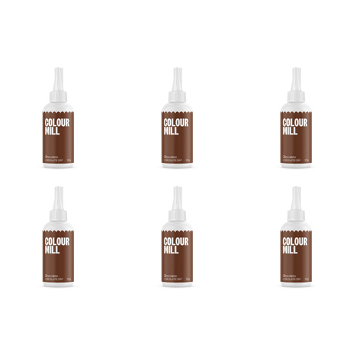 Colour Mill Chocolate - 125g Choco Drip (Bulk Buy Pack Of 6)