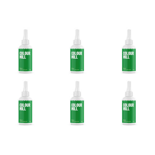 Colour Mill Green - 125g Choco Drip (Bulk Buy Pack Of 6)