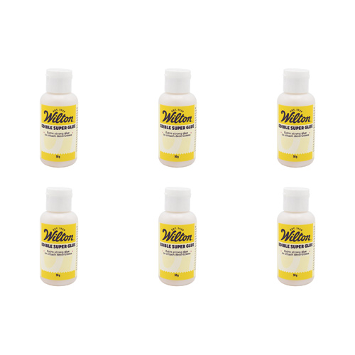 Wilton Edible Superglue 50g (Bulk Buy Pack Of 6)