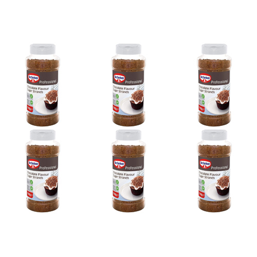 Dr. Oetker Professional Chocolate Flavour Strands 700g (Bulk Buy Pack Of 6)