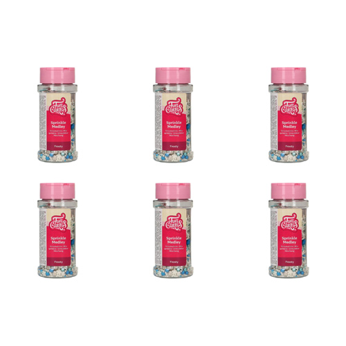 FunCakes Sprinkle Medley Frosty 65g (Bulk Buy Pack Of 6)