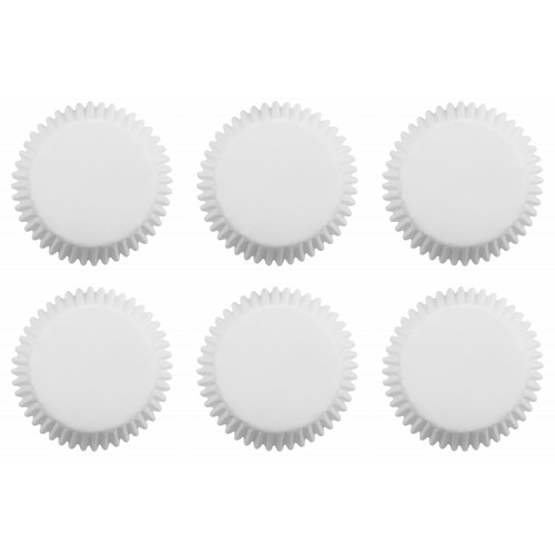 PME White Standard Baking Cases x 60 Cups (Bulk Buy Pack Of 6)