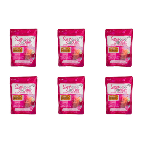 Sugar & Crumbs Vanilla Fudge Icing Sugar 500g (Bulk Buy Pack Of 6)