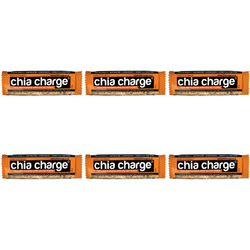 Chia Charge Original Flapjack (Bulk Buy Pack Of 6)