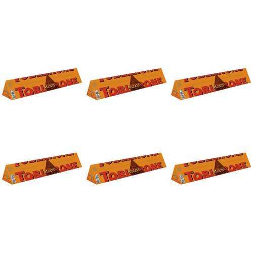 Toblerone Orange Twist Bar (Bulk Buy Pack Of 6)