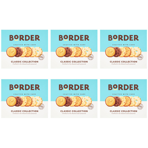 Border Biscuits Classic Collection Carton (Bulk Buy Pack Of 6)