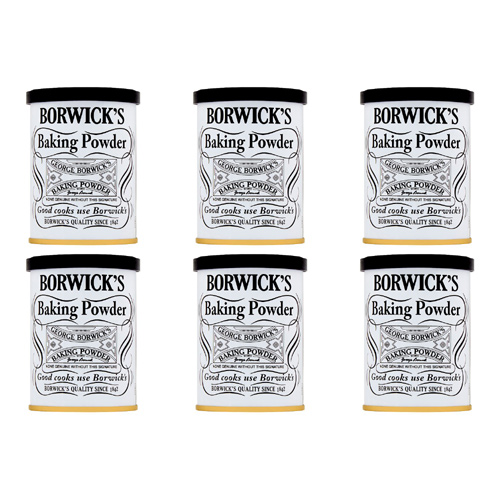Borwicks Baking Powder (Bulk Buy Pack Of 6)