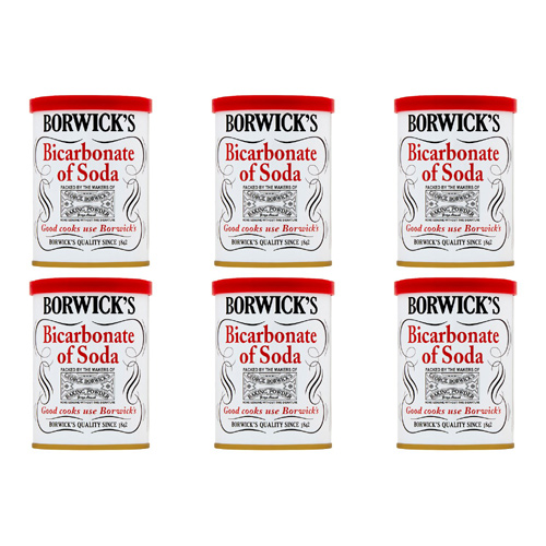 Borwicks Bicarbonate of Soda (Bulk Buy Pack Of 6)
