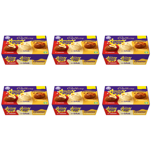 Cadbury Mixed Creme Egg 5pk (Bulk Buy Pack Of 6)