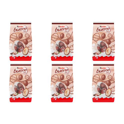 Kinder Bueno Mini Eggs (Bulk Buy Pack Of 6)