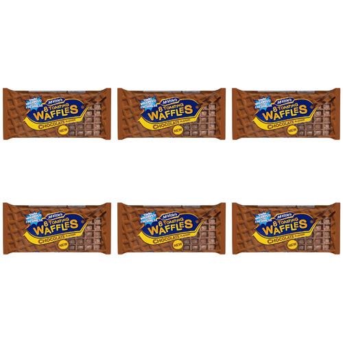 Mcvities Chocolate Toasting Waffles 8 Pack (Bulk Buy Pack Of 6)