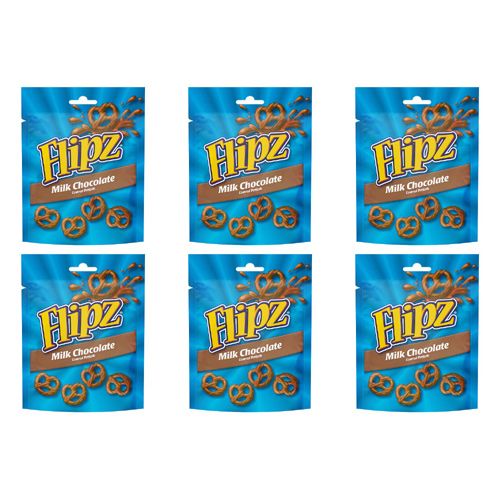 Flipz Milk Chocolate (Bulk Buy Pack Of 6)