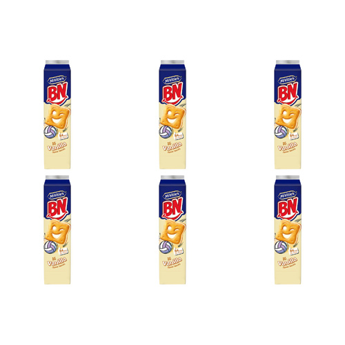 BN Vanilla Biscuits 16 Pack (Bulk Buy Pack Of 6)