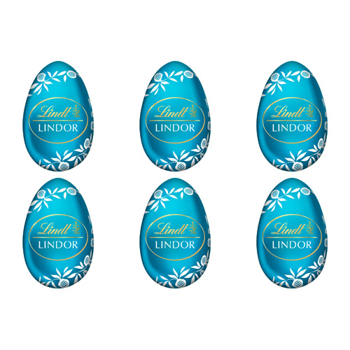 Lindt Lindor Salted Caramel Egg (Bulk Buy Pack Of 6)