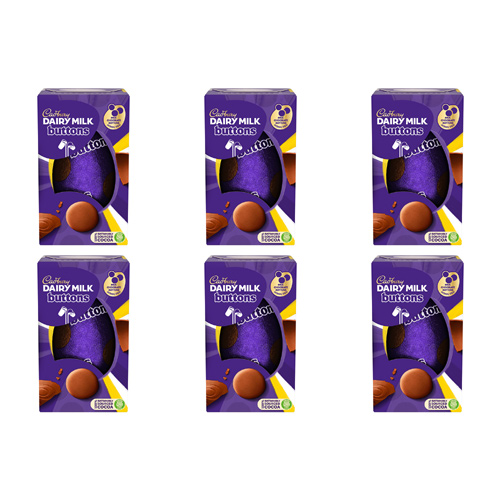 Cadbury Giant Buttons Egg Small (Bulk Buy Pack Of 6)