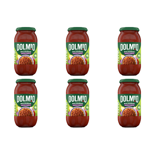 Dolmio Extra Roasted Onion & Garlic Sauce (Bulk Buy Pack Of 6)