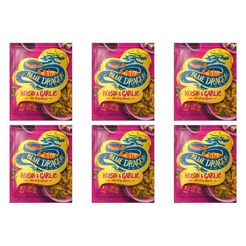Blue Dragon Hoi Sin and Garlic Stir Fry Sauce (Bulk Buy Pack Of 6)