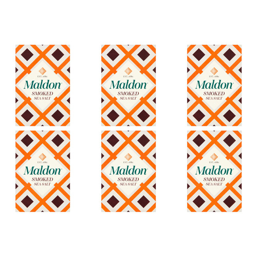 Maldon Smoked Sea Salt (Bulk Buy Pack Of 6)