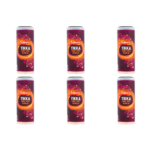 Schwartz Tikka Curry Spice (Bulk Buy Pack Of 6)