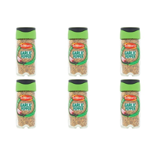 Schwartz Garlic Pepper (Bulk Buy Pack Of 6)