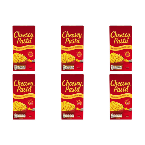 Kraft Cheesy Pasta (Bulk Buy Pack Of 6)