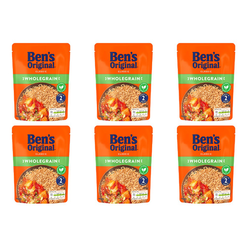 Ben's Original Express Wholegrain Rice (Bulk Buy Pack Of 6)