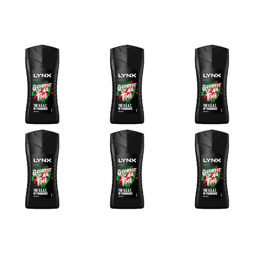 Lynx Africa Shower Gel (Bulk Buy Pack Of 6)