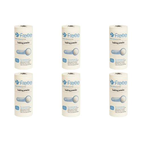 Doves Farm Gluten Free Baking Powder (Bulk Buy Pack Of 6)