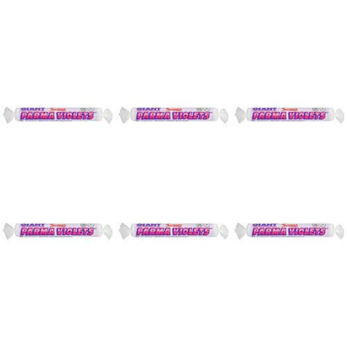 Swizzels Matlow Parma Violets Giant Single (Bulk Buy Pack Of 6)