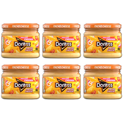 Doritos Nacho Cheese Dipping Sauce (Bulk Buy Pack Of 6)