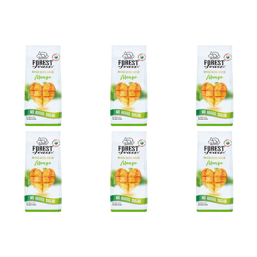 Forest Feast Exotic Dried Mango (Bulk Buy Pack Of 6)